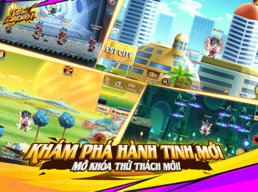 Hình ảnh tựa game Vũ Trụ Đại Chiến