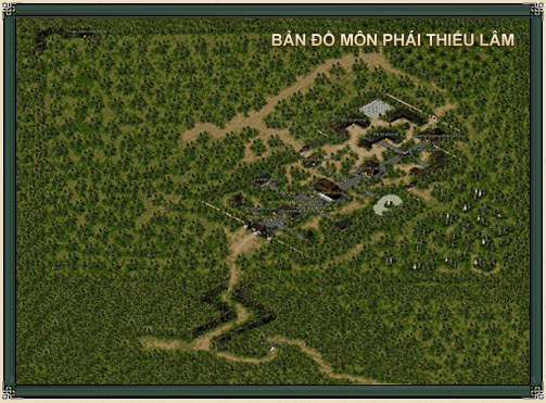 Bản đồ môn phái Thiếu Lâm
