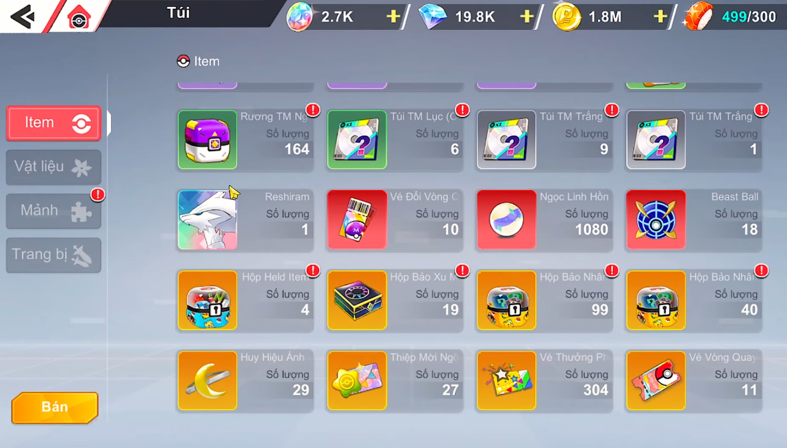 Từ vé quay Gacha đến rương kỹ năng TM, tất cả đều là nền tảng quan trọng giúp bạn xây dựng đội hình Thần thú bất bại!