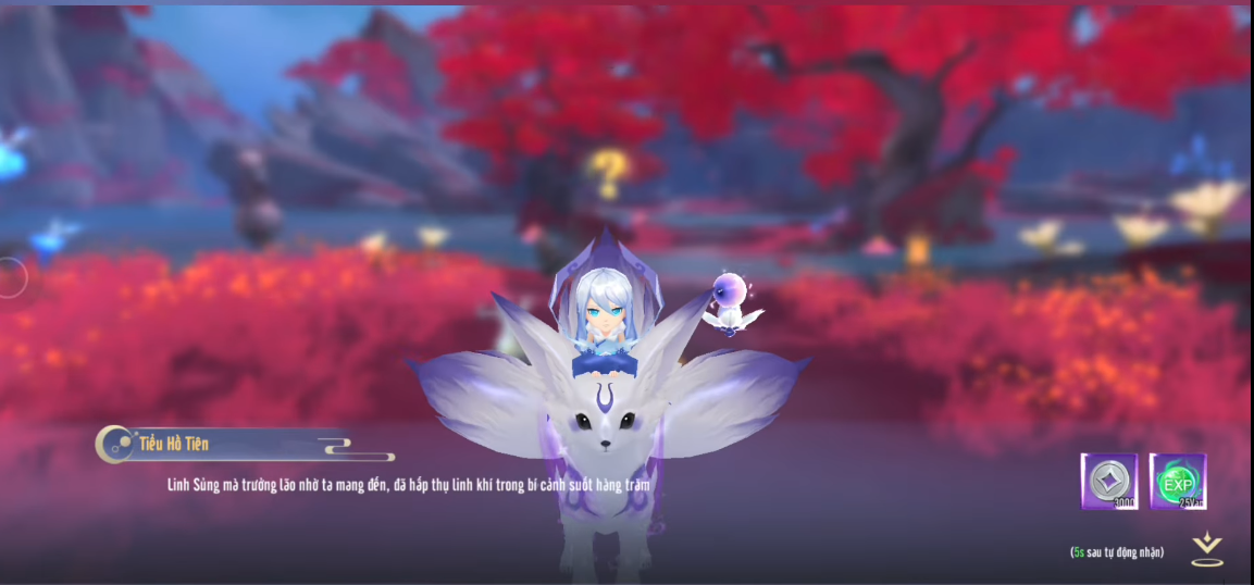 Nhân vật cưỡi Tiểu Hồ Tiên trong game Tiên Đạo Ta Độc Tôn – Hệ thống Linh Thú và thú cưỡi huyền huyễn