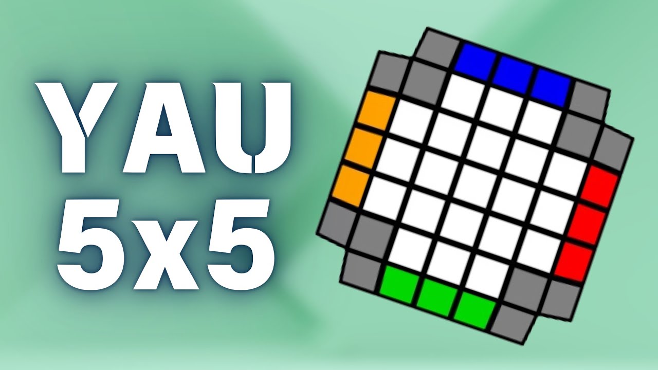 Phương pháp Yau5 được sử dụng trong việc giải khối Rubik 5x5