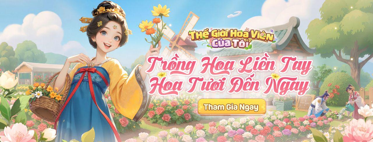 Full bộ Giftcode Thế Giới Hoa Viên Của Tôi mới nhất