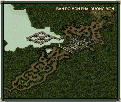 Bản đồ môn phái Đường Môn