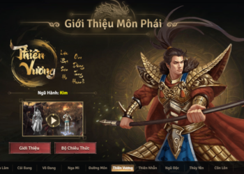 Khám phá môn phái Thiên Vương trong VLTK 2.0