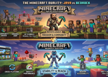 Sự khác biệt giữa Java Edition và Bedrock Edition