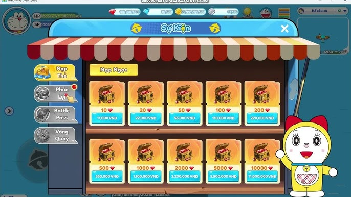 Hình ảnh trong tựa game Mèo Máy Siêu Quậy