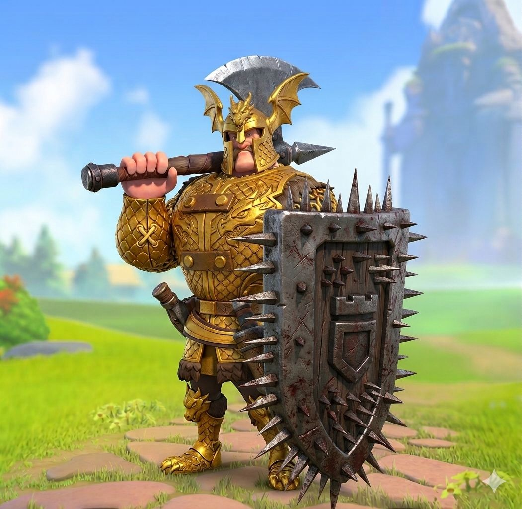 Hình ảnh tướng mới trong game Rise of Kingdoms