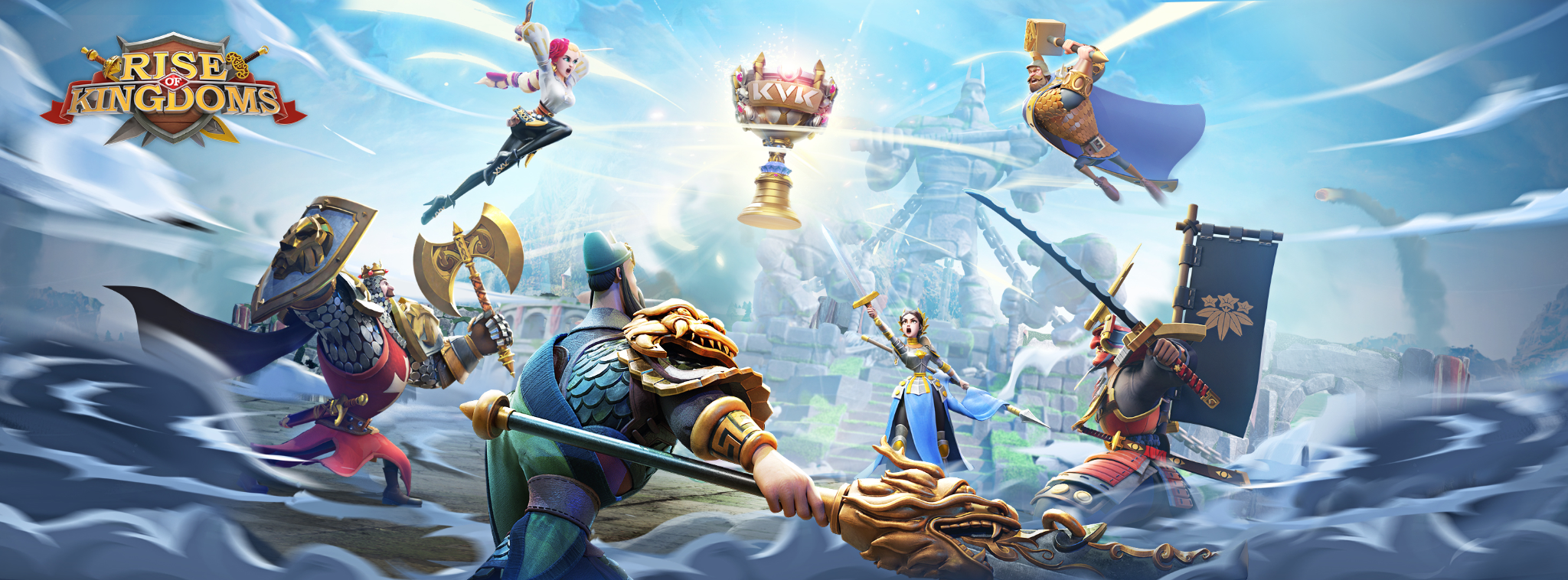 Hình ảnh trong tựa game Rise of Kingdoms