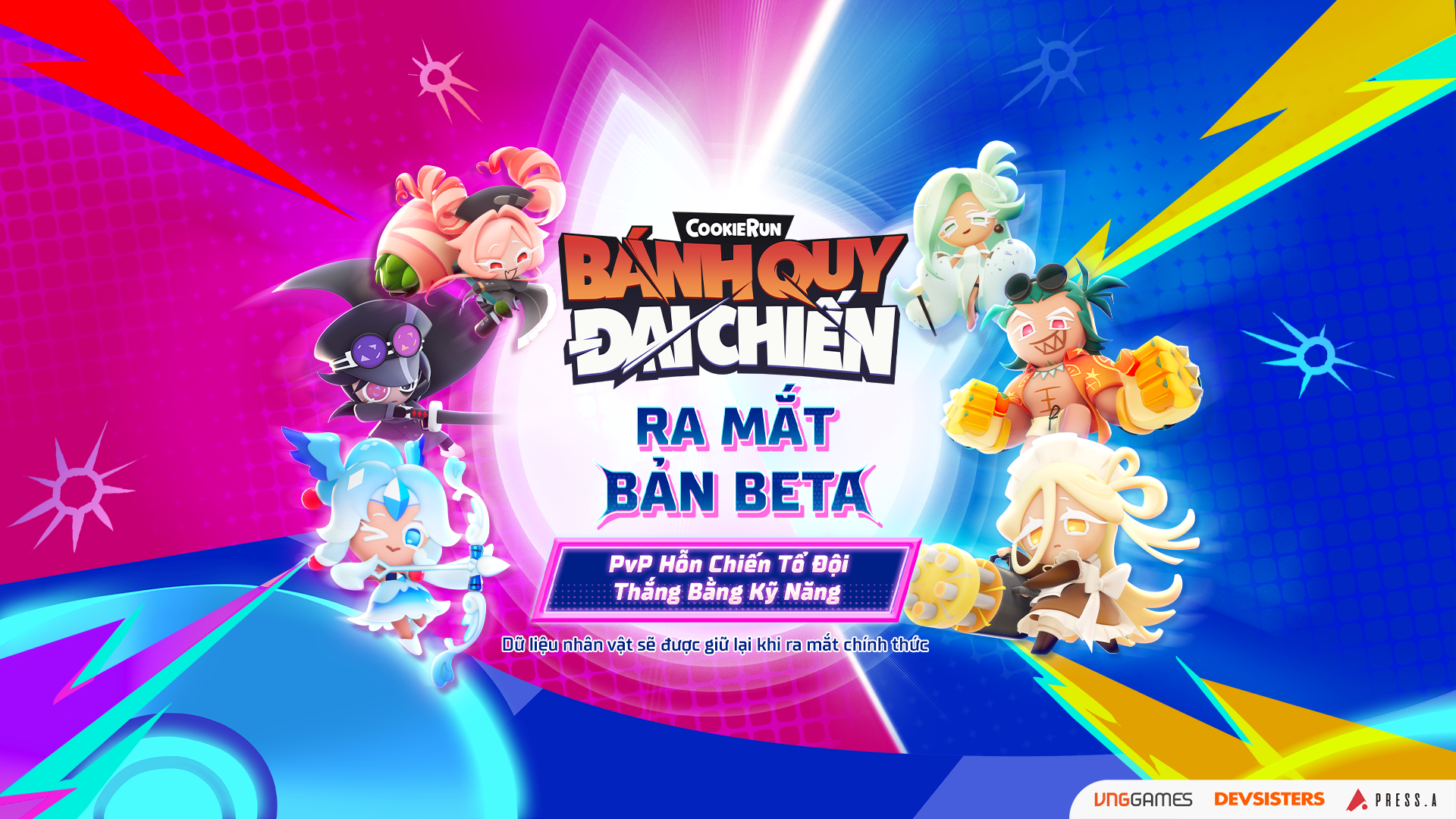 Hình ảnh trong tựa game CookieRun: Bánh Quy Đại Chiến