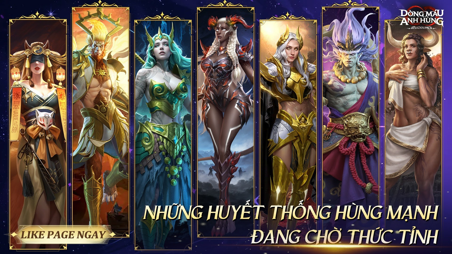 Hình ảnh trong tựa game Bloodline: Dòng Máu Anh Hùng