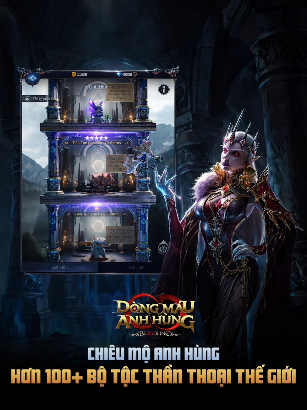 Hình ảnh trong tựa game Bloodline: Dòng Máu Anh Hùng