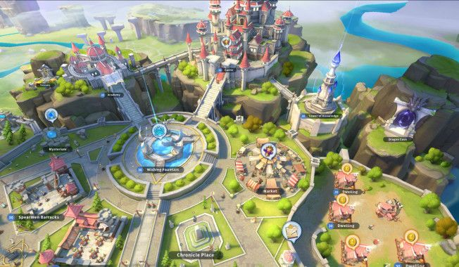 Hình ảnh trong tựa game Infinity Kingdom (IK)