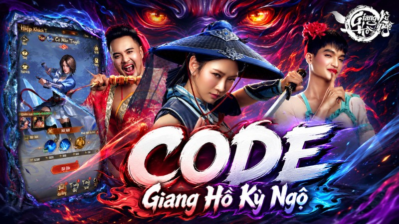 Hướng dẫn nhập code Giang Hồ Kỳ Ngộ mới nhất