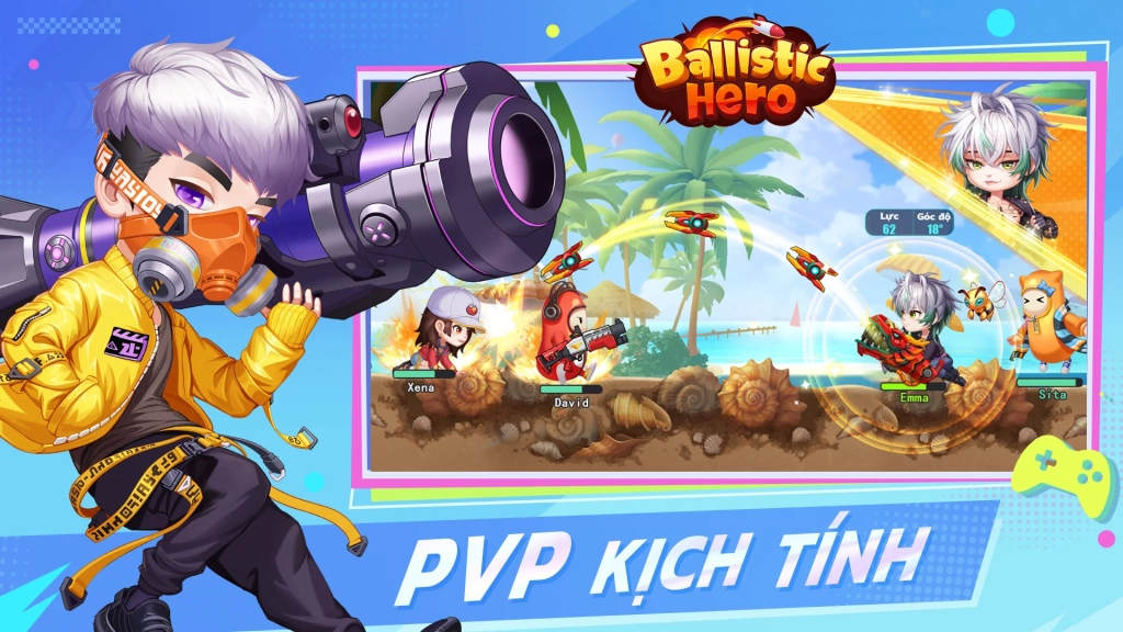 Hình ảnh trong tựa game Ballistic Hero VNG