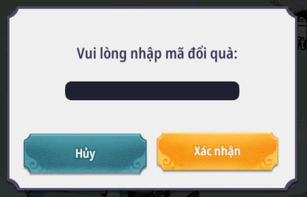 Hãy nhập mã code Kiếm Linh Du Ký vào ô trống và nhấn vào mục Xác nhận