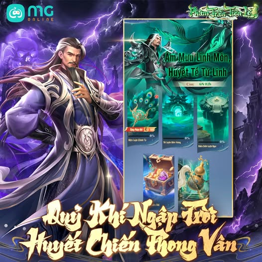 Hình ảnh về nội dung cốt truyện trong game Phàm Trần Tiên Lộ