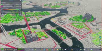 Giao diện game Cities: Skylines II – Tượng đài quy hoạch đô thị thế hệ mới