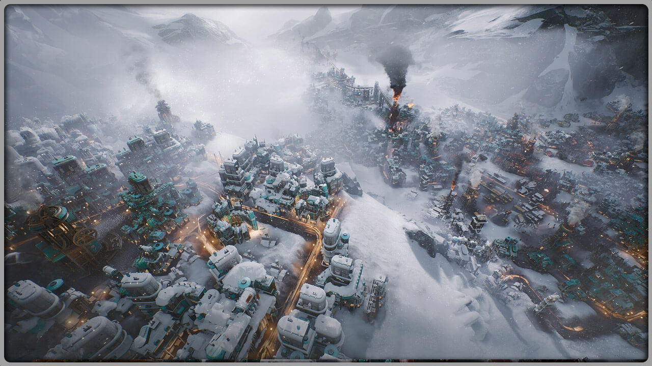 Giao diện game Frostpunk 2 – Sinh tồn và quản lý xã hội trong băng giá